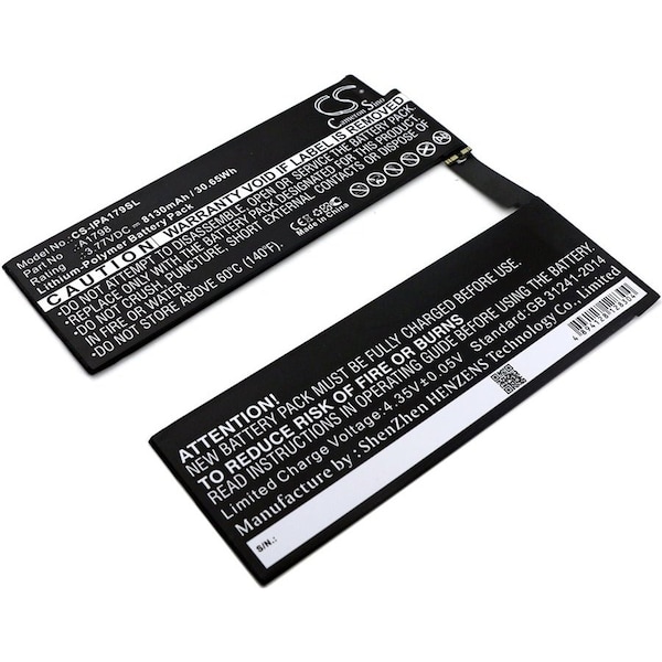 Bsc Preferred Apple Pro MPF02LL MPF12LL MPF22LL MPGH2LL MPGJ2LL MPGK Repl. Battery CS-IPA179SL - main